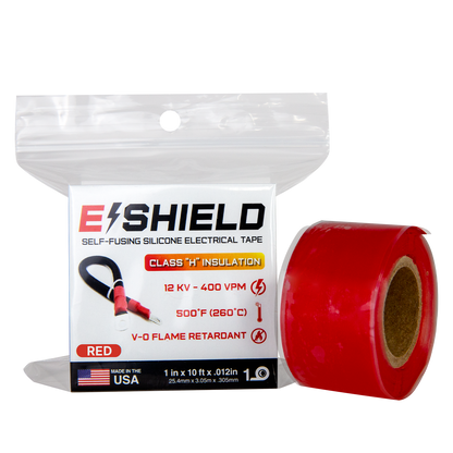 E-Shield Silicone Electrical Tape - 1" x 10' x .012"